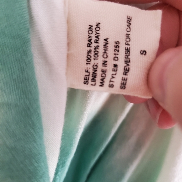 Illa Illa Green Tie Dye Sundress Size Small - Picture 9 of 10